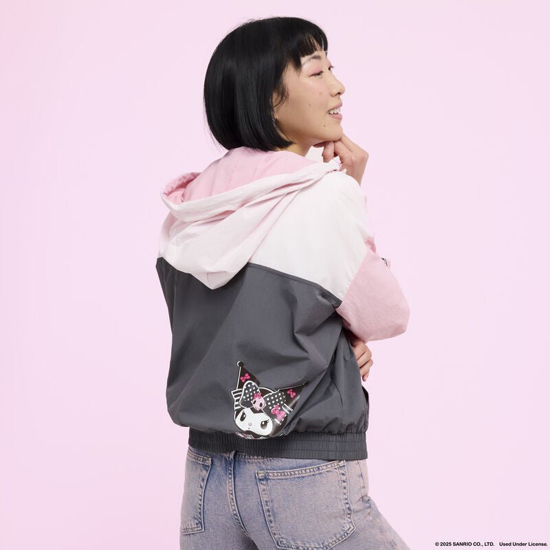 Loungefly x Sanrio My Melody And Kuromi Unisex Windbreaker Jacket - GeekCore