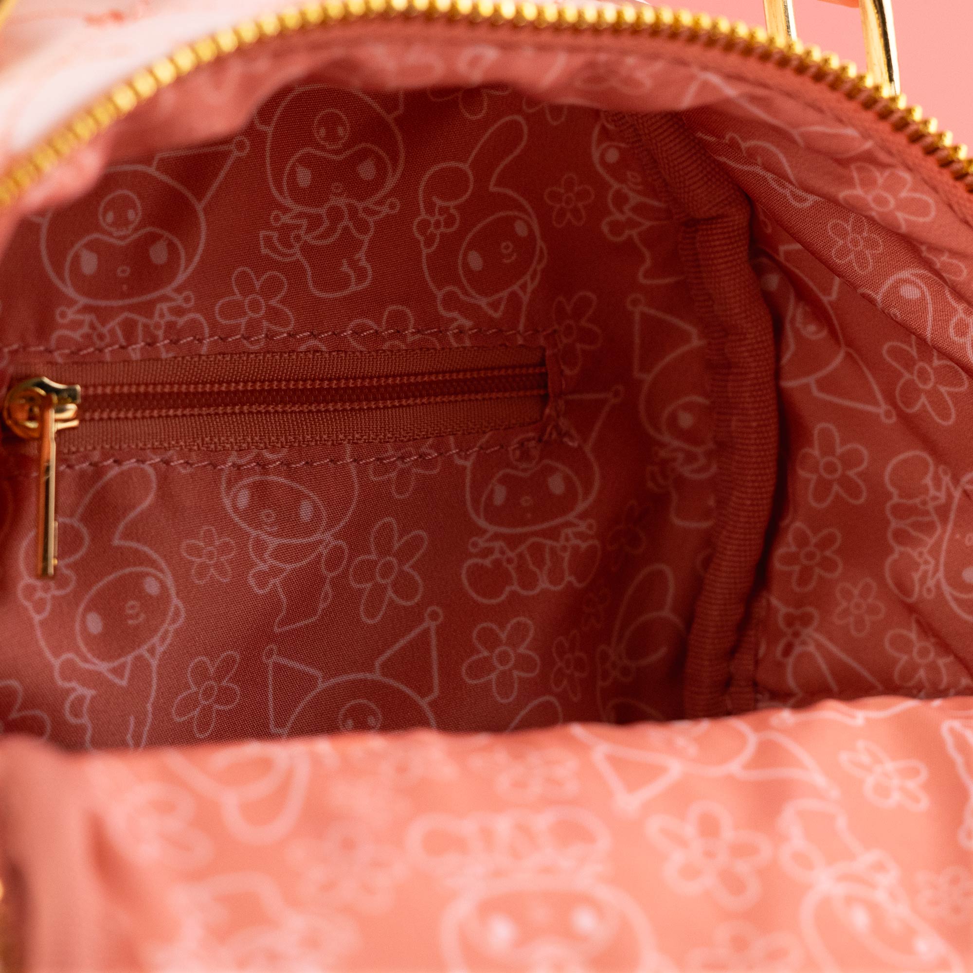 Loungefly x Sanrio My Melody and Sidekicks Quilted Ultra Mini Backpack - GeekCore