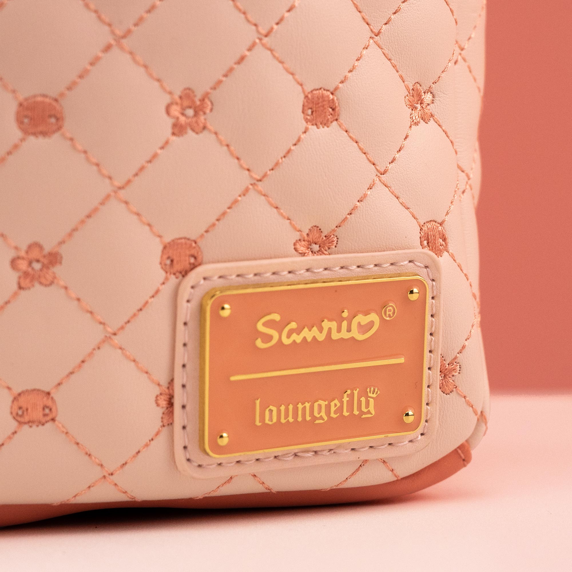 Loungefly x Sanrio My Melody and Sidekicks Quilted Ultra Mini Backpack - GeekCore