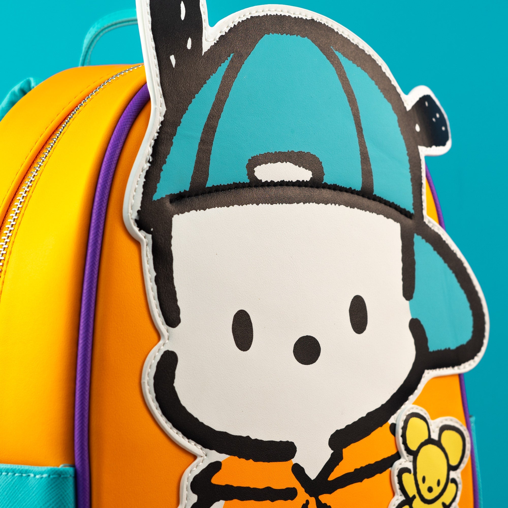 Loungefly x Sanrio Pochacco Blue Cap Cosplay Mini Backpack - GeekCore