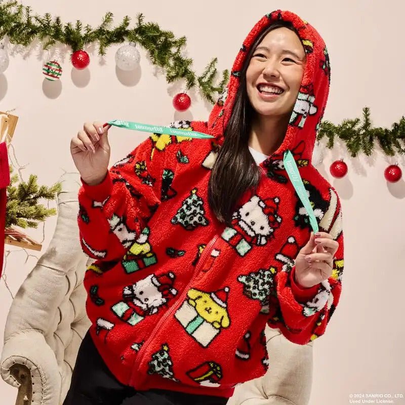 Loungefly x Sanrio Winter Wonderland Hooded Sweatshirt - GeekCore