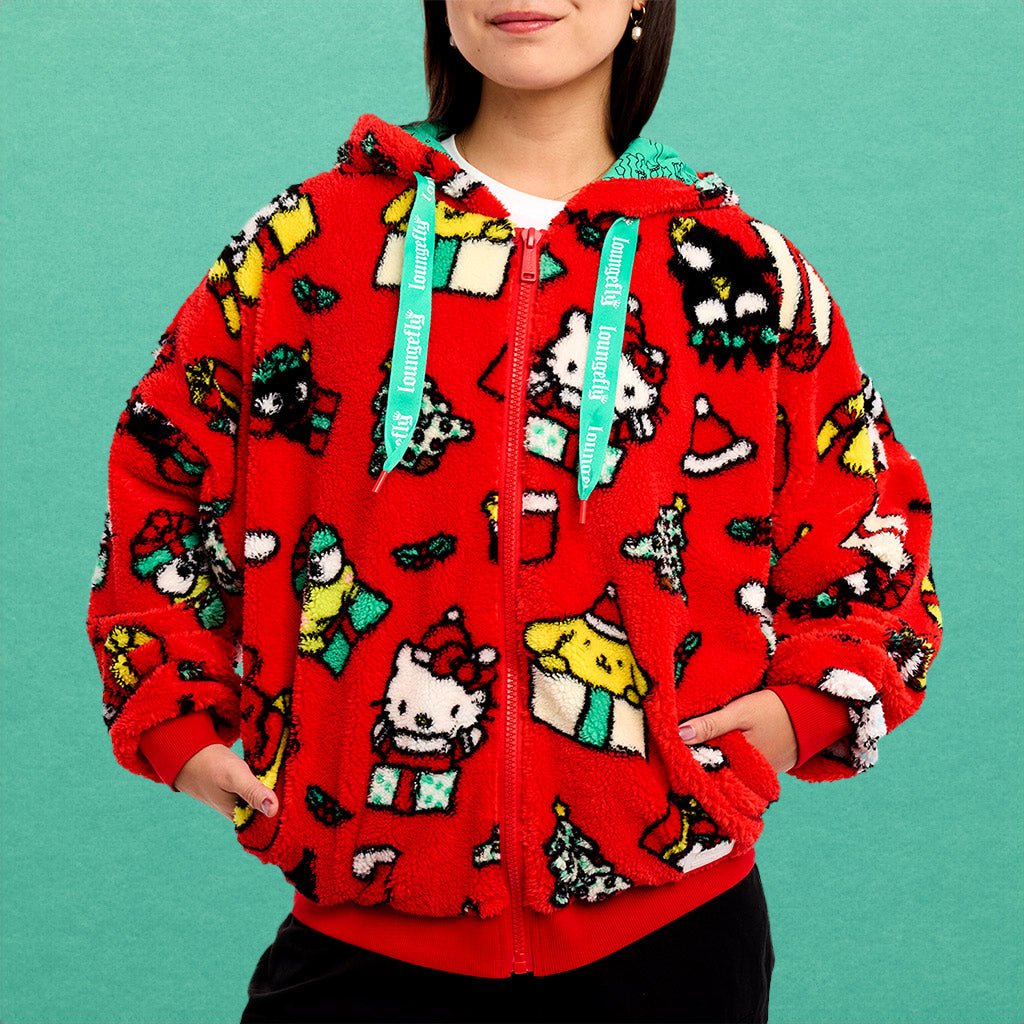 Loungefly x Sanrio Winter Wonderland Hooded Sweatshirt - GeekCore