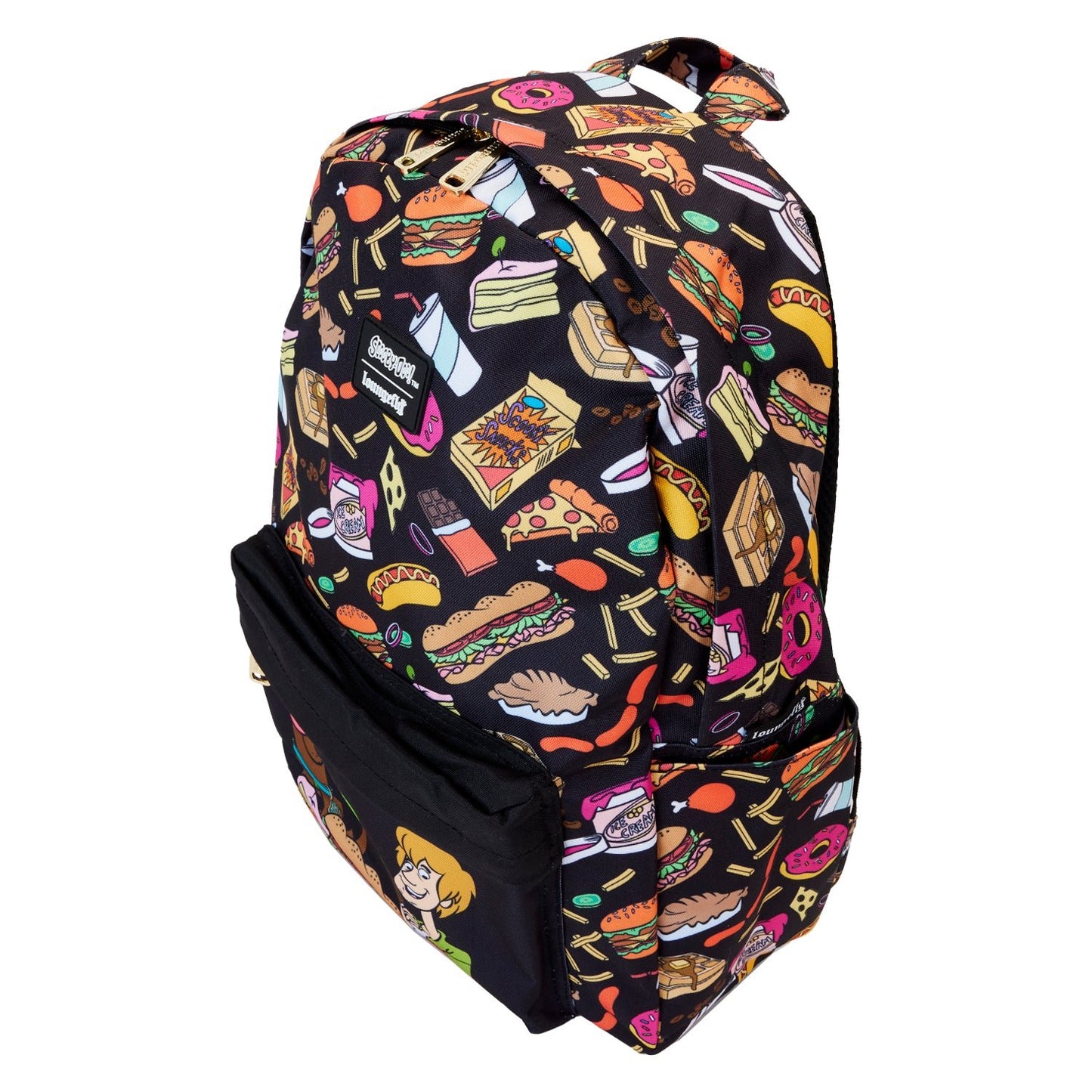 Loungefly x Scooby Doo Munchies AOP Full Size Nylon Backpack - GeekCore