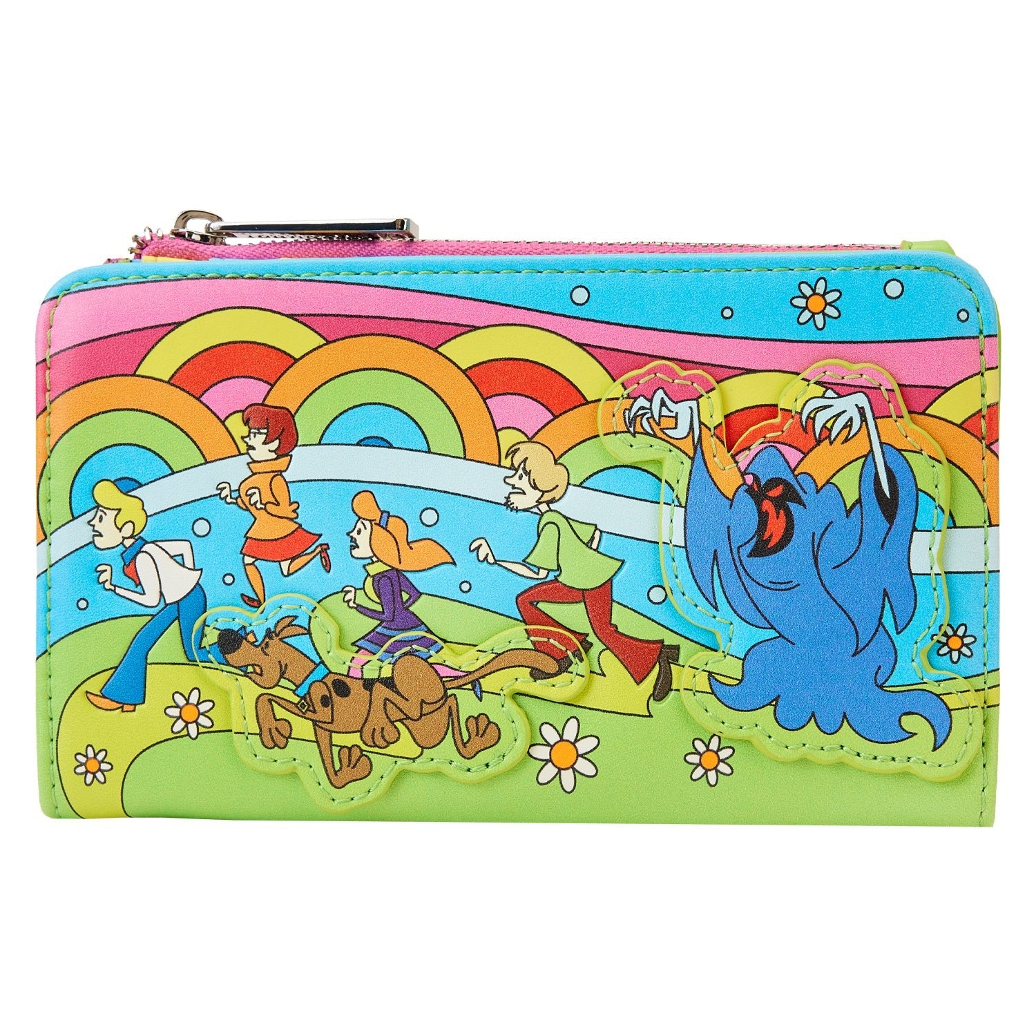 Loungefly x Scooby Doo Psychedelic Monster Chase Wallet - GeekCore