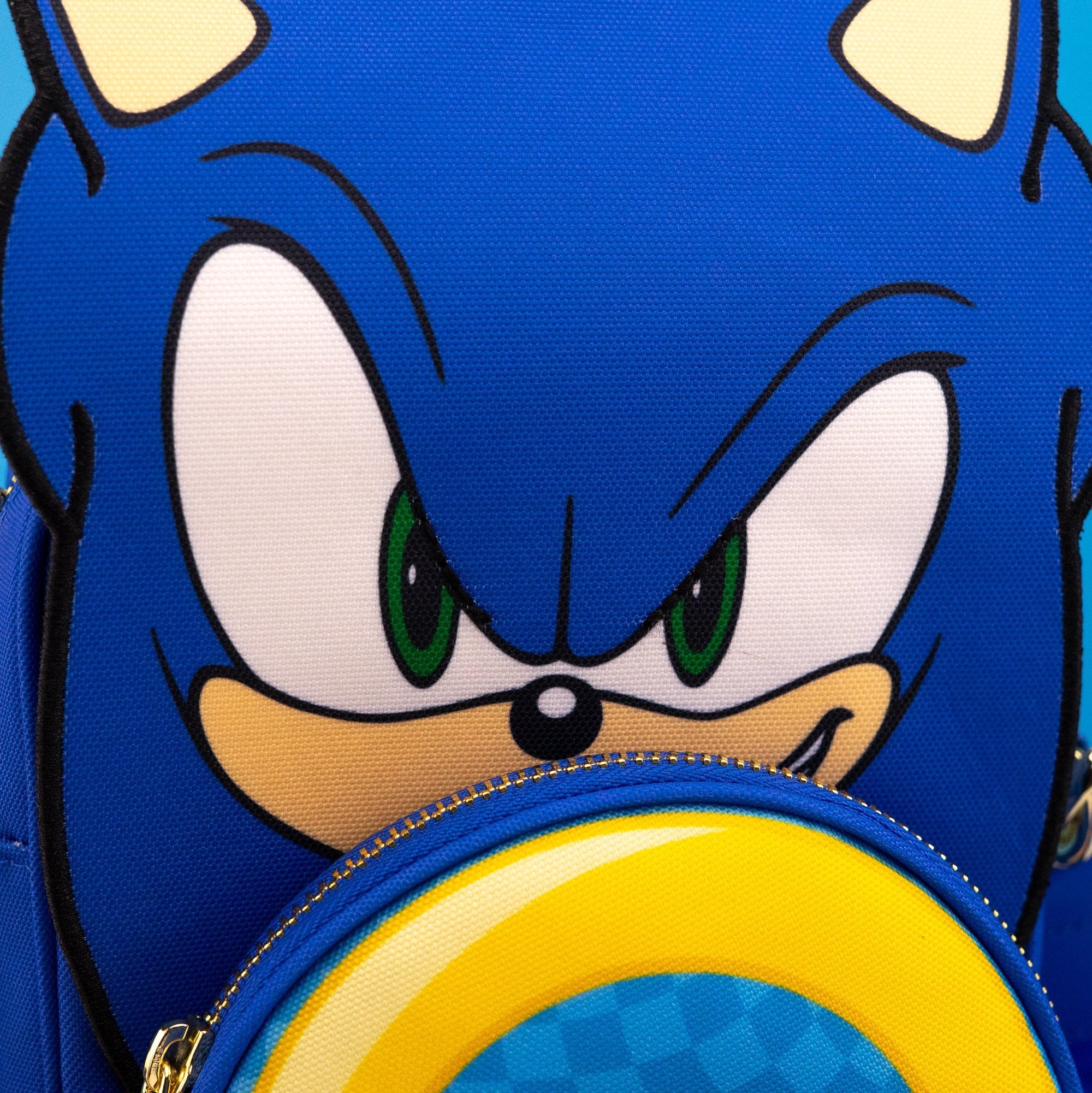 Loungefly x Sega Sonic the Hedgehog Cosplay Crossbuddies Bag - GeekCore