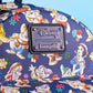 Loungefly x Snow White and the Seven Dwarfs Floral Watercolour AOP Mini Backpack - GeekCore