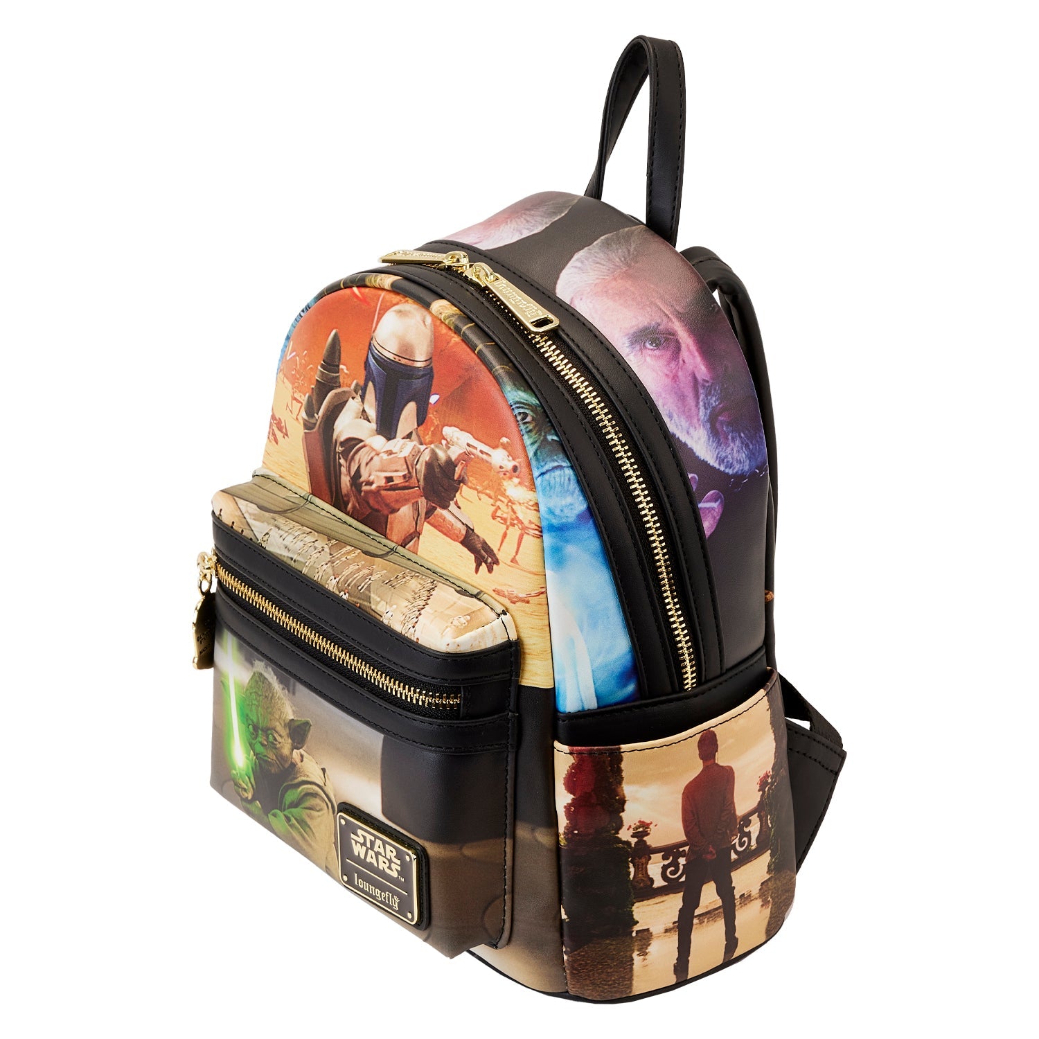 Loungefly x Star Wars Attack of the Clones Scenes Mini Backpack - GeekCore