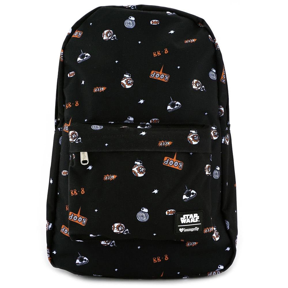 Loungefly x Star Wars BB - 8 All Over Print Nylon Backpack - GeekCore