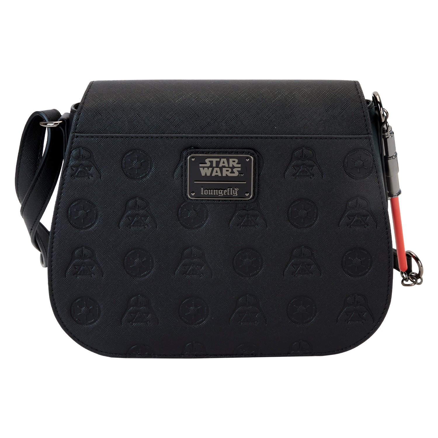 Loungefly x Star Wars Dark Side Saber Strap Crossbody Bag - GeekCore