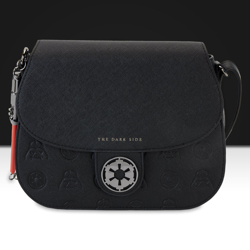 Loungefly x Star Wars Dark Side Saber Strap Crossbody Bag - GeekCore