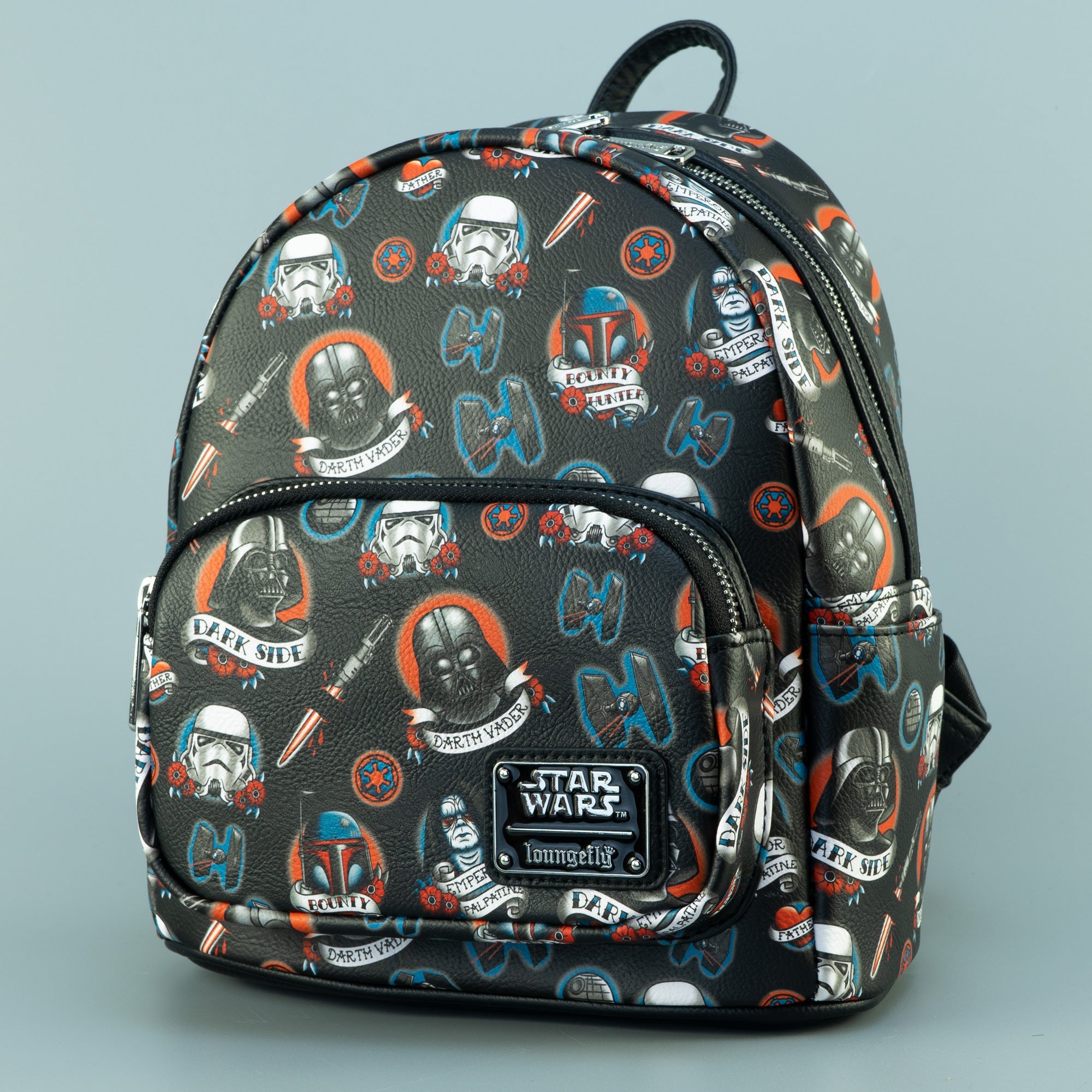 Loungefly x Star Wars Dark Side Tattoo Mini Backpack - GeekCore