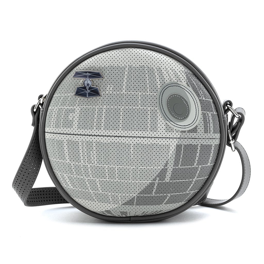 Loungefly X Star Wars Death Star Pin Collector Cross Body Bag - GeekCore