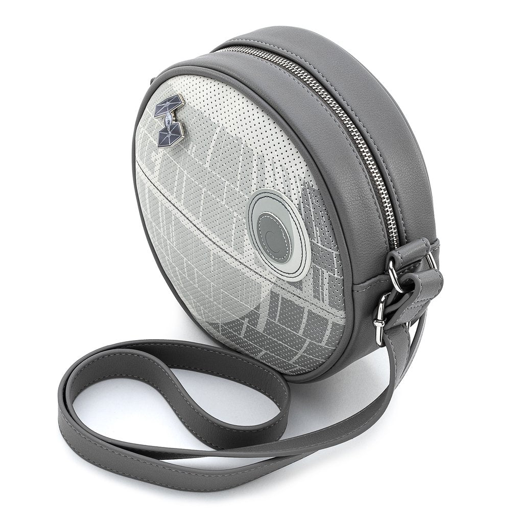 Loungefly X Star Wars Death Star Pin Collector Cross Body Bag - GeekCore