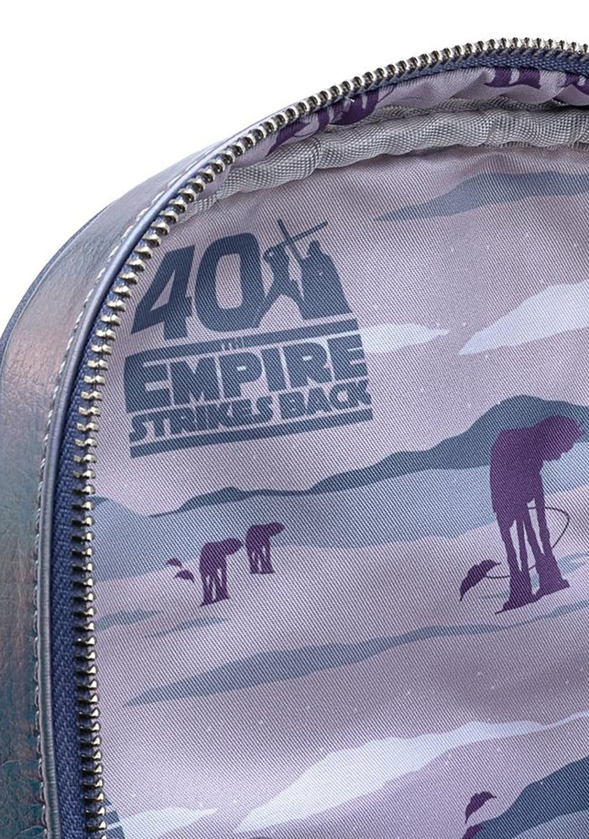 Loungefly X Star Wars Empire Strikes Back 40th Anniversary Hoth Iridescent Mini Backpack - GeekCore