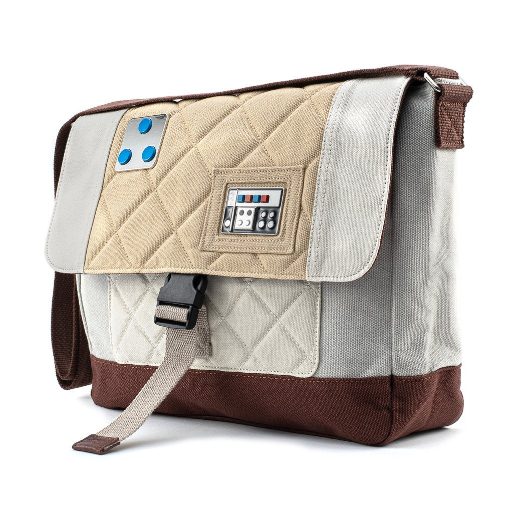 Loungefly X Star Wars Empire Strikes Back 40th Anniversary Luke Skywalker Hoth Canvas Satchel - GeekCore