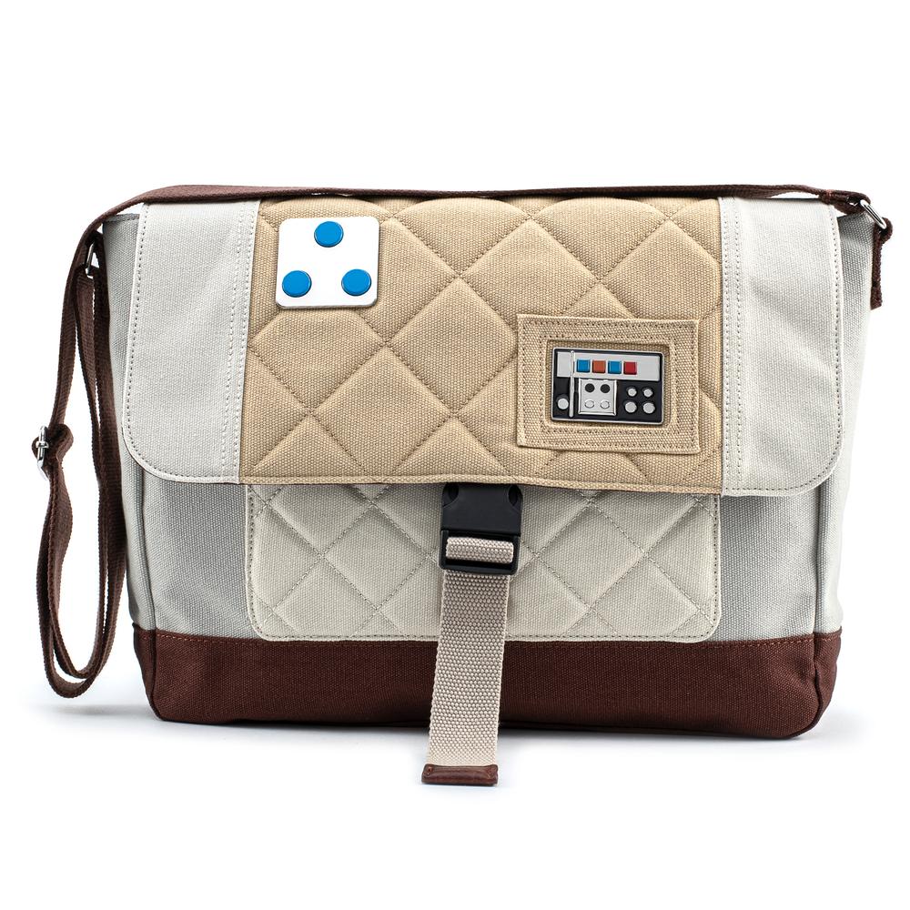 Loungefly X Star Wars Empire Strikes Back 40th Anniversary Luke Skywalker Hoth Canvas Satchel - GeekCore