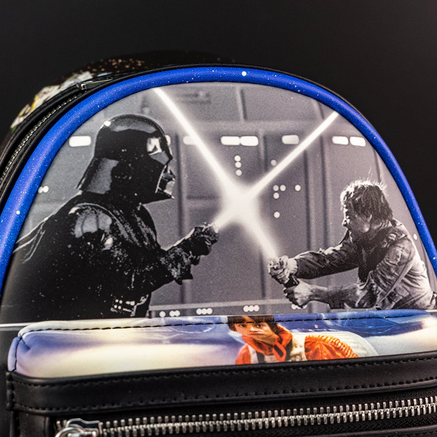 Loungefly x Star Wars Empire Strikes Back Final Frames Mini Backpack - GeekCore