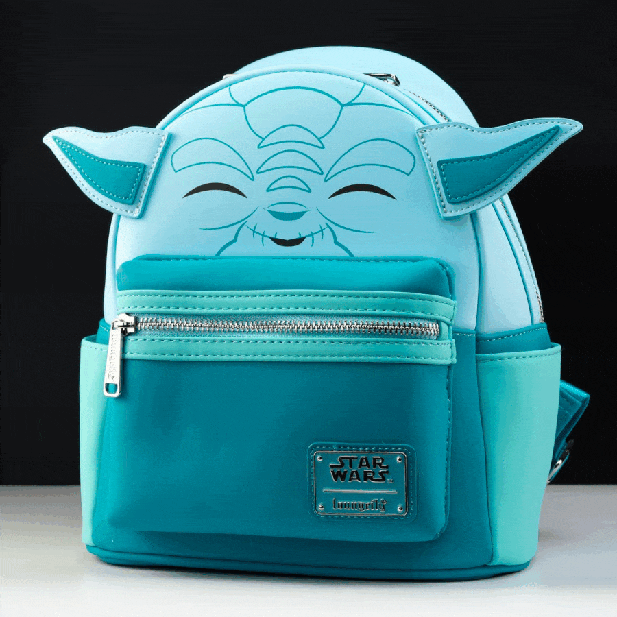Loungefly x Star Wars Force Ghost Yoda Cosplay Mini Backpack - GeekCore