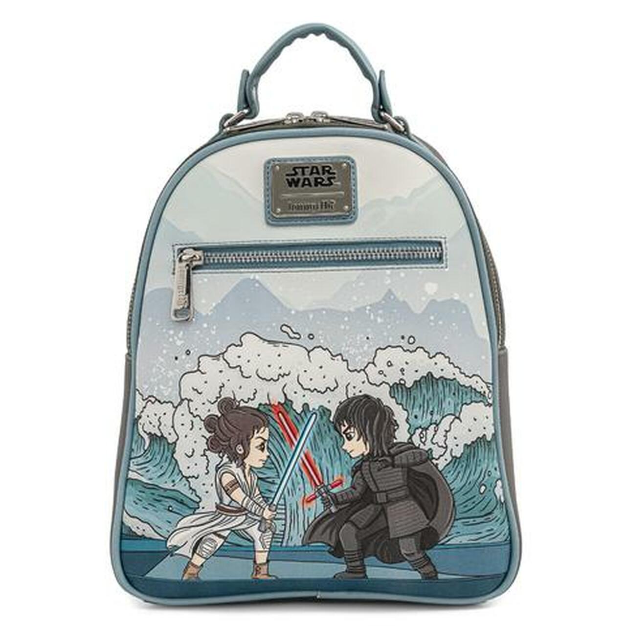 Loungefly x Star Wars Kylo Ren and Rey Mixed Emotions Mini Backpack - GeekCore