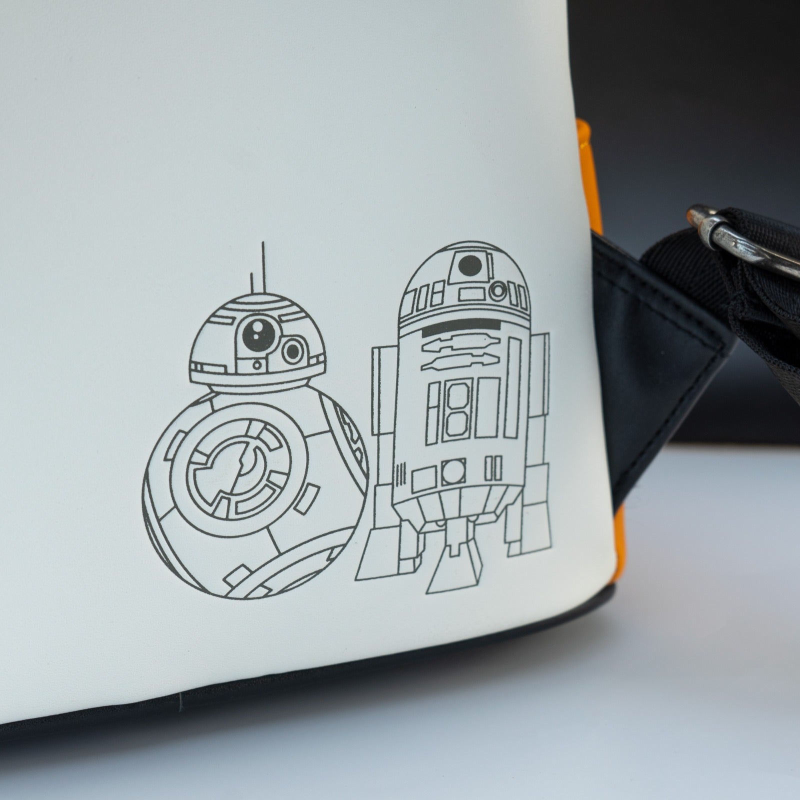 Loungefly x Star Wars R2 - D2 and BB - 8 Droids Light Up Mini Backpack - GeekCore