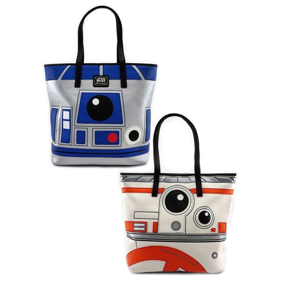Loungefly x Star Wars R2 - D2 & BB - 8 Two Sided Tote Bag - GeekCore