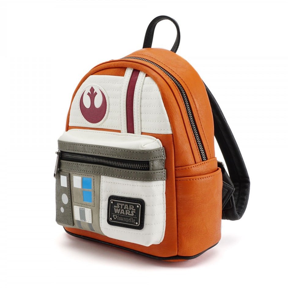 Loungefly x Star Wars Rebel Pilot Cosplay Mini Backpack - GeekCore