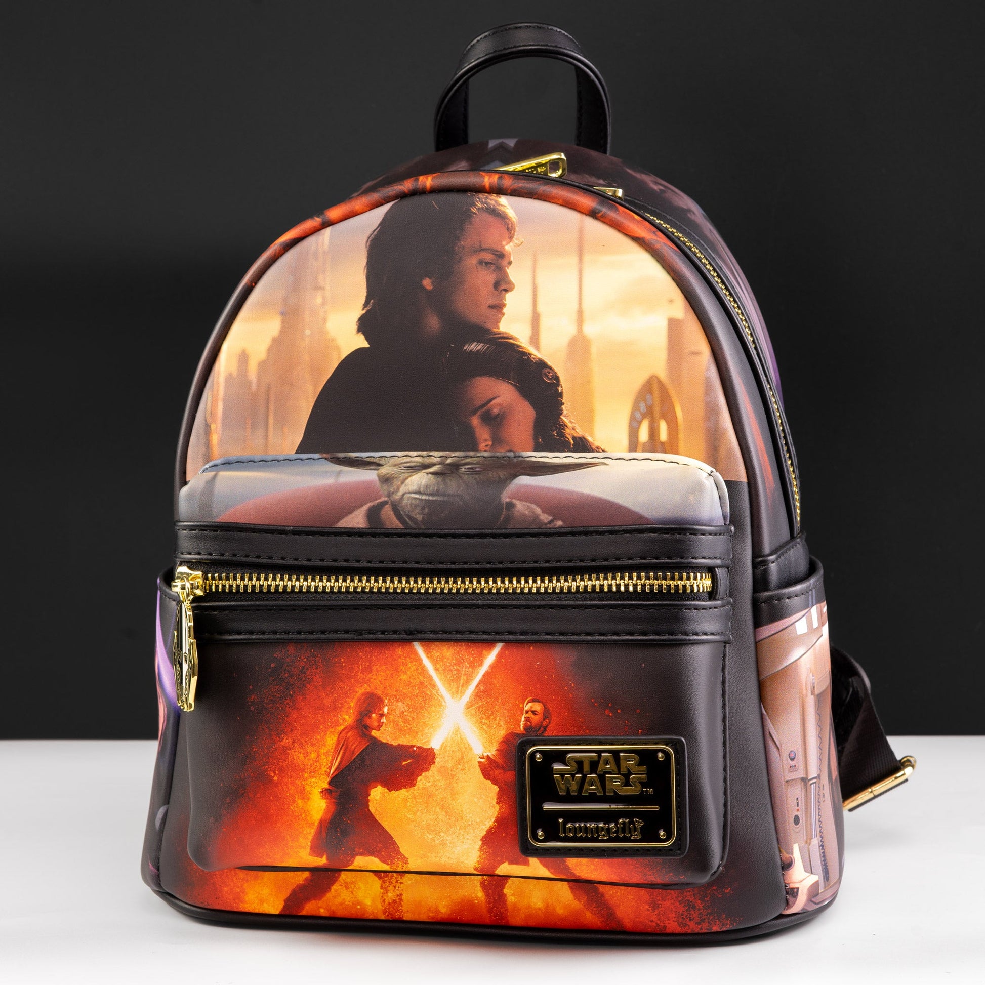 Loungefly x Star Wars Scenes Revenge Of The Sith Mini Backpack - GeekCore