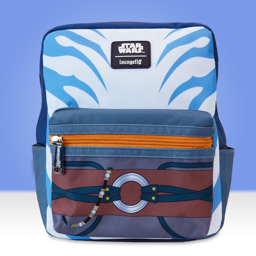 Loungefly x Star Wars The Mandalorian Ahsoka Cosplay Nylon Backpack - GeekCore