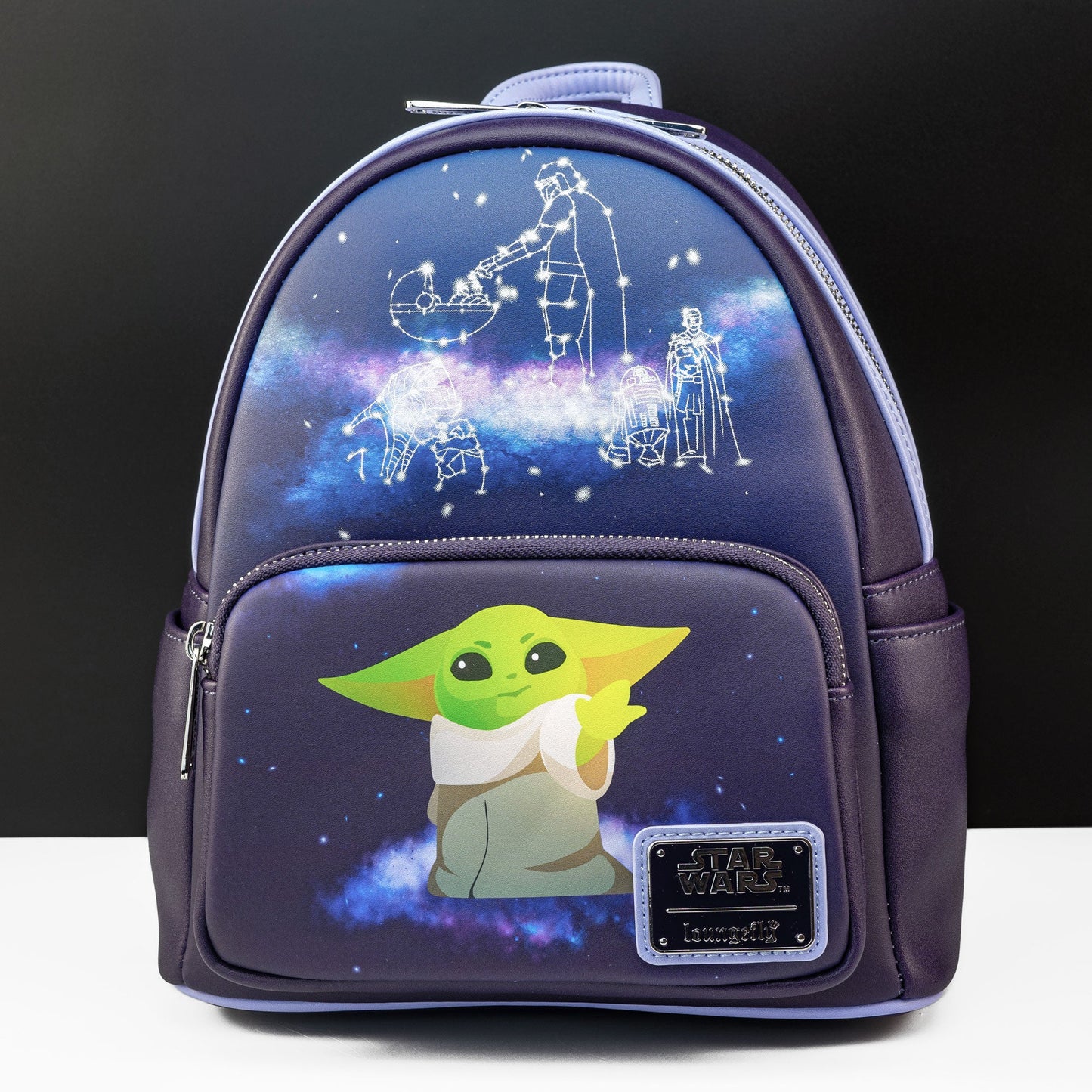 Loungefly x Star Wars The Mandalorian Grogu Constellations Mini Backpack - GeekCore
