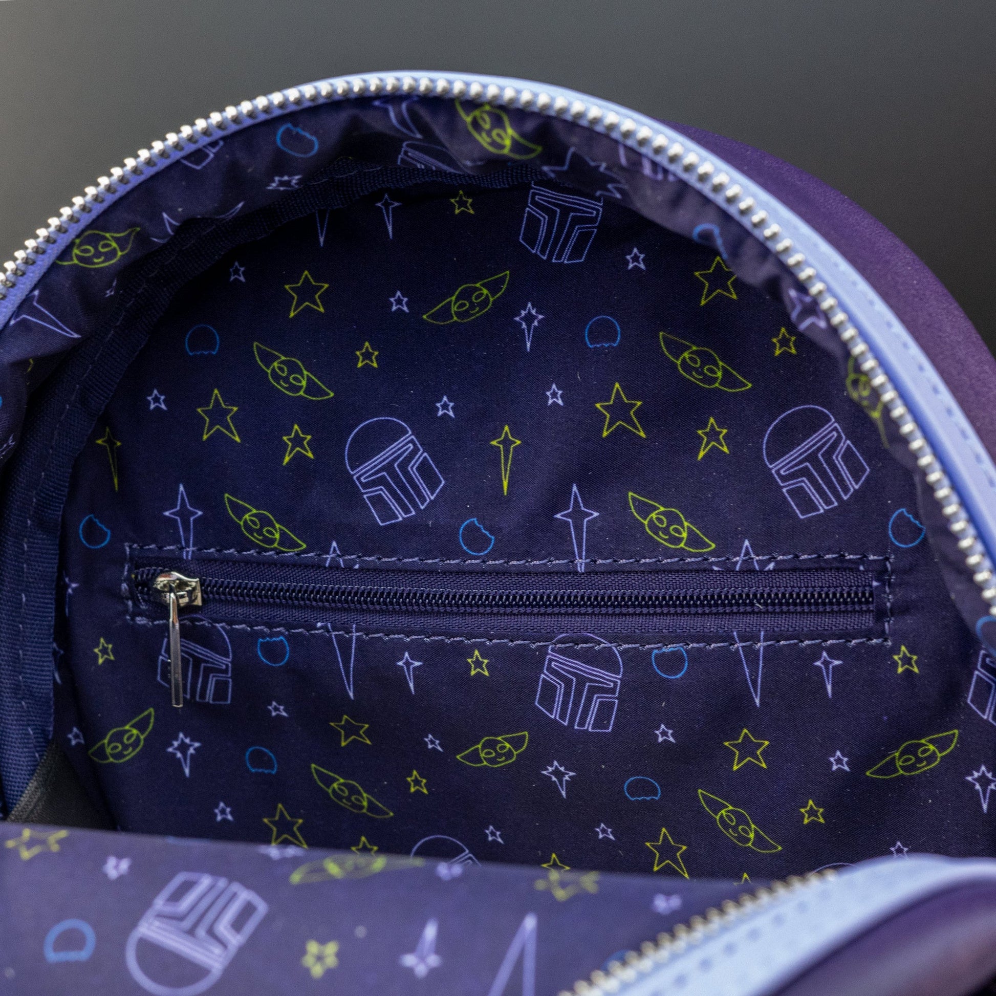 Loungefly x Star Wars The Mandalorian Grogu Constellations Mini Backpack - GeekCore