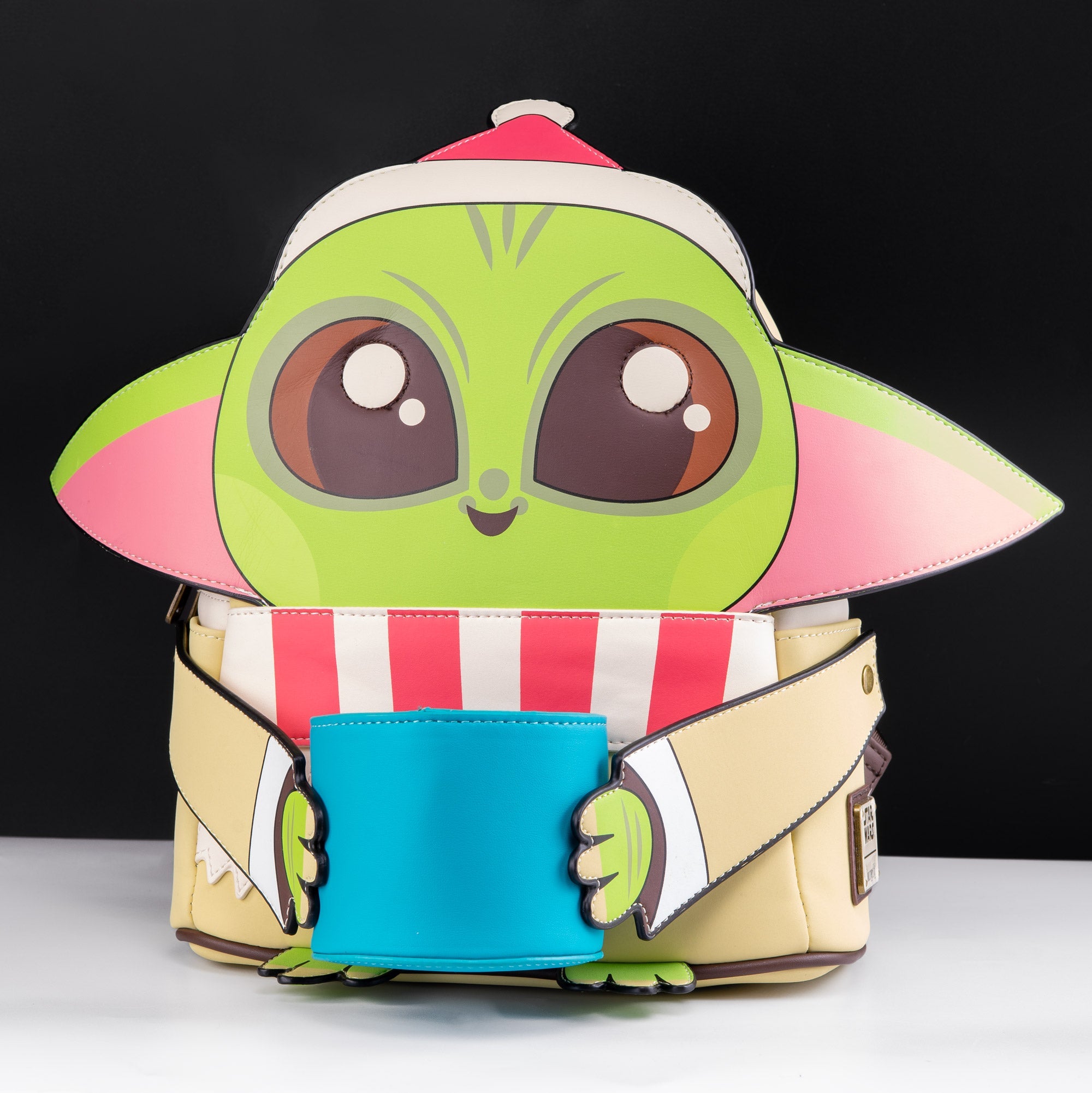 Loungefly x Star Wars The Mandalorian Grogu Xmas Mini Backpack - GeekCore