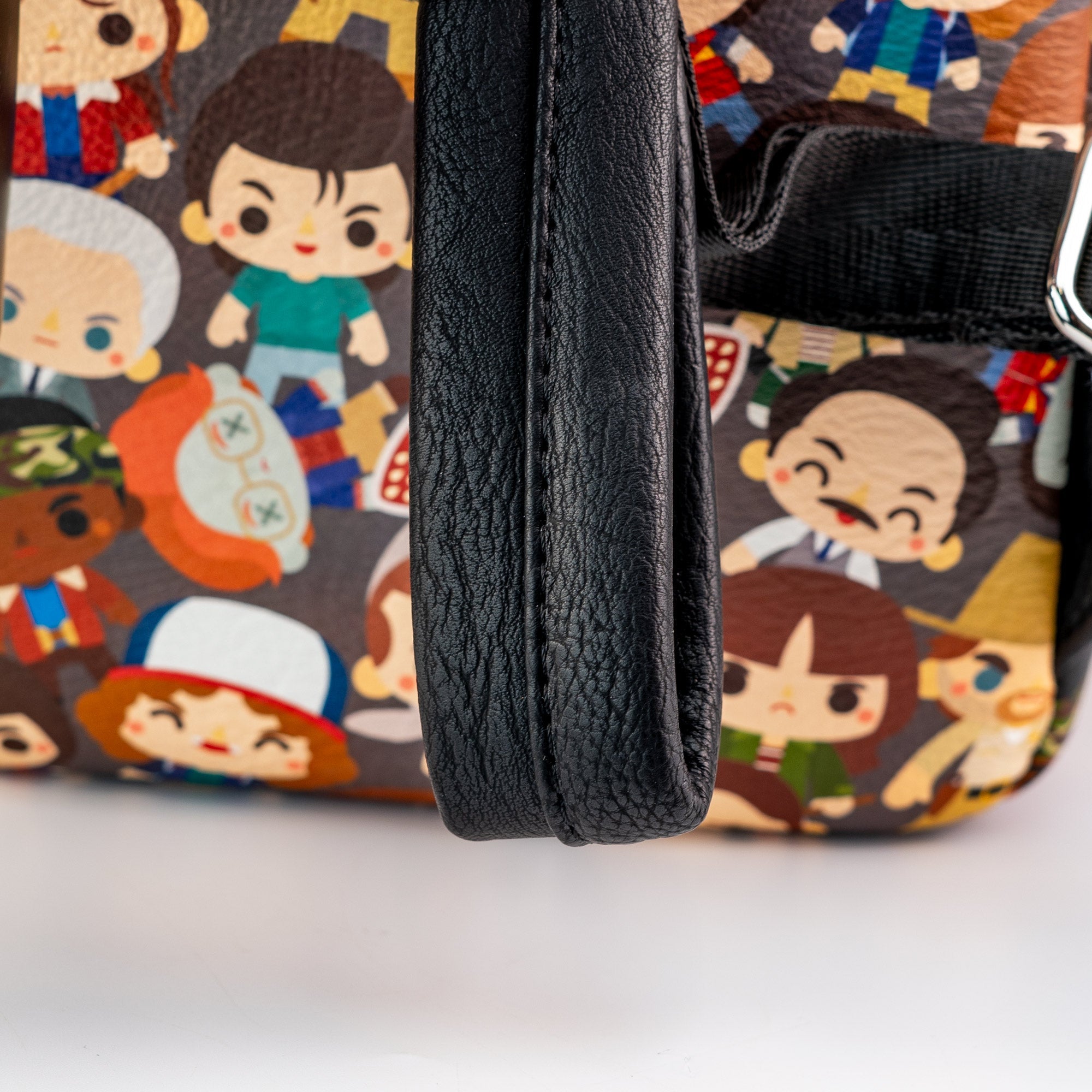 Loungefly x Stranger Things Character Chibi AOP Mini Backpack - GeekCore