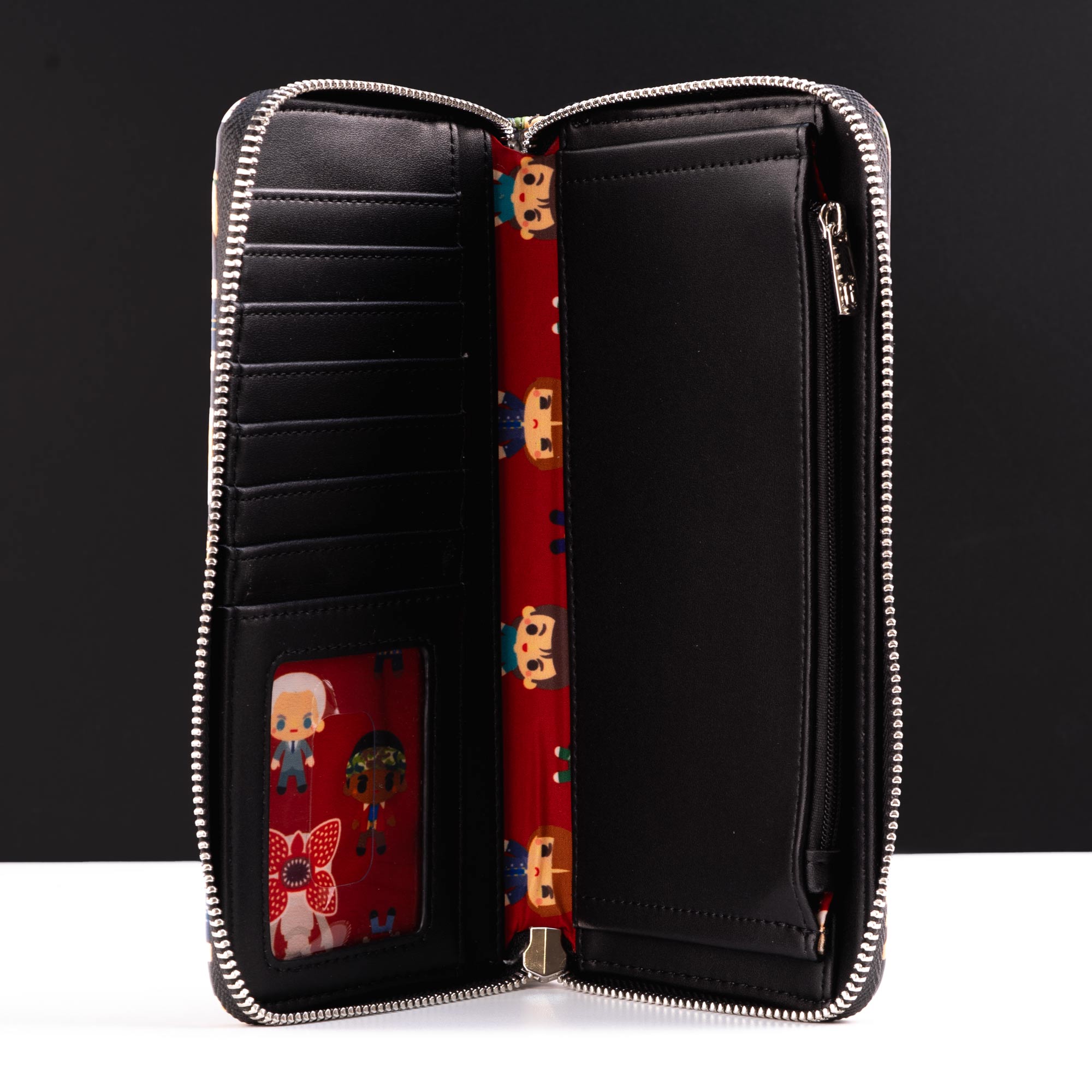 Loungefly x Stranger Things Chibi AOP Wallet - GeekCore