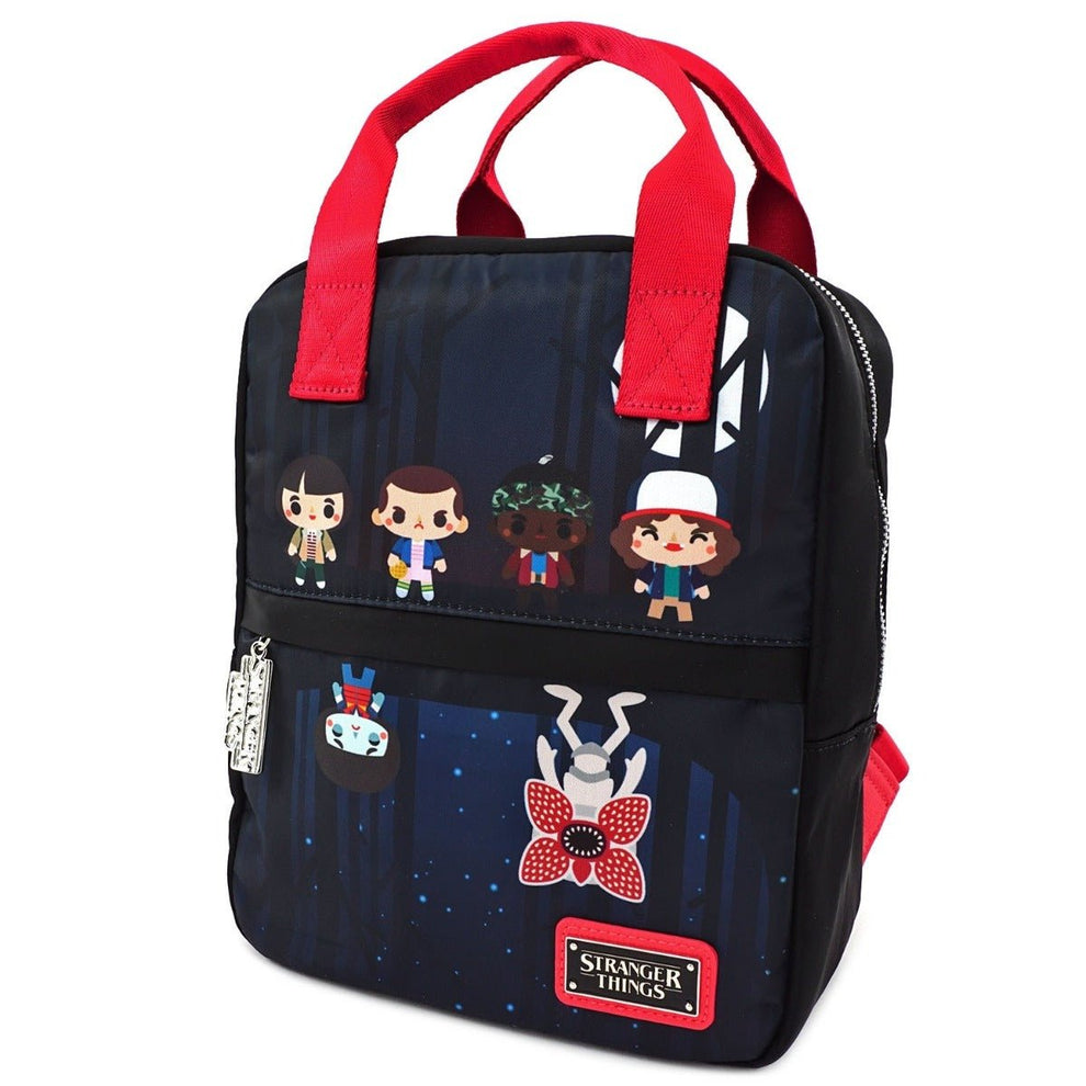 Loungefly x Stranger Things Poly-Nylon Square Chibi Backpack – GeekCore