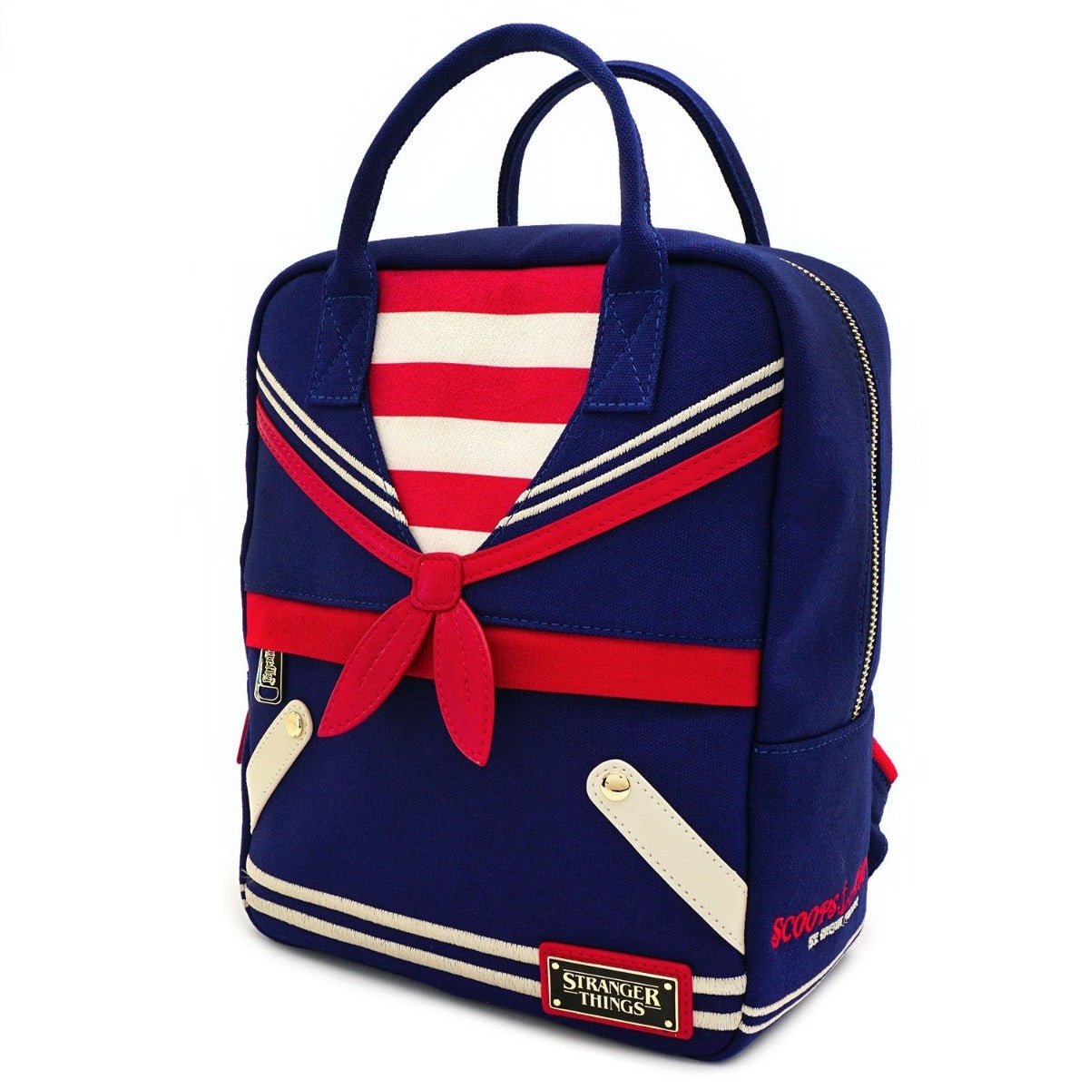 Loungefly X Stranger Things Scoops Ahoy Canvas Backpack - GeekCore