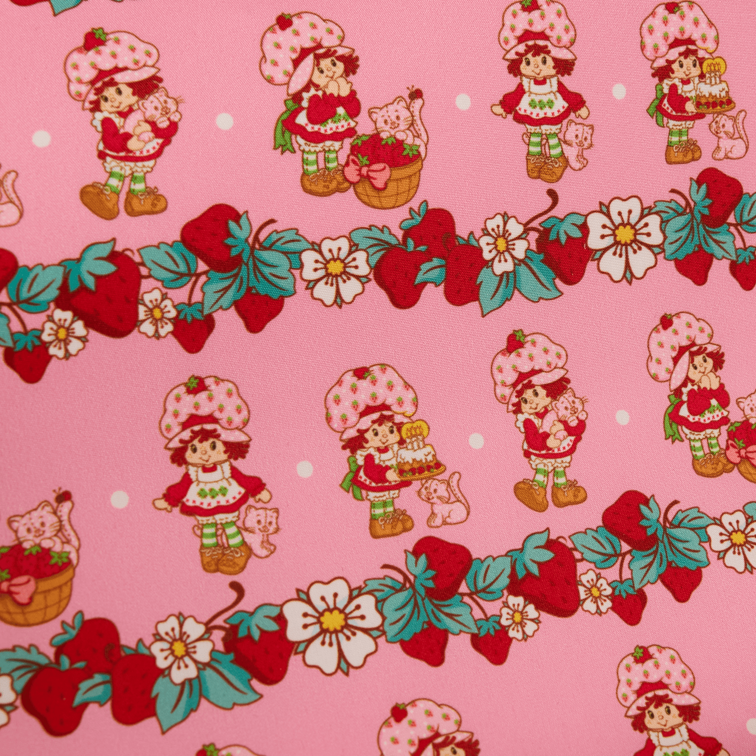 Loungefly x Strawberry Shortcake Crossbody Bag With Coin Bag - GeekCore