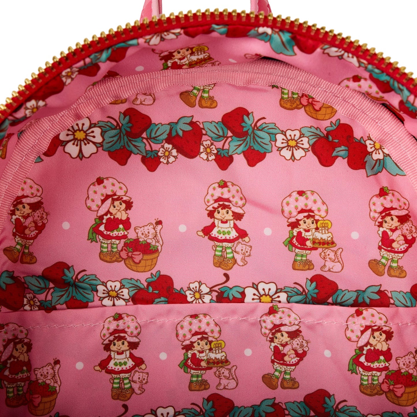 Loungefly x Strawberry Shortcake Faux Denim Mini Backpack - GeekCore