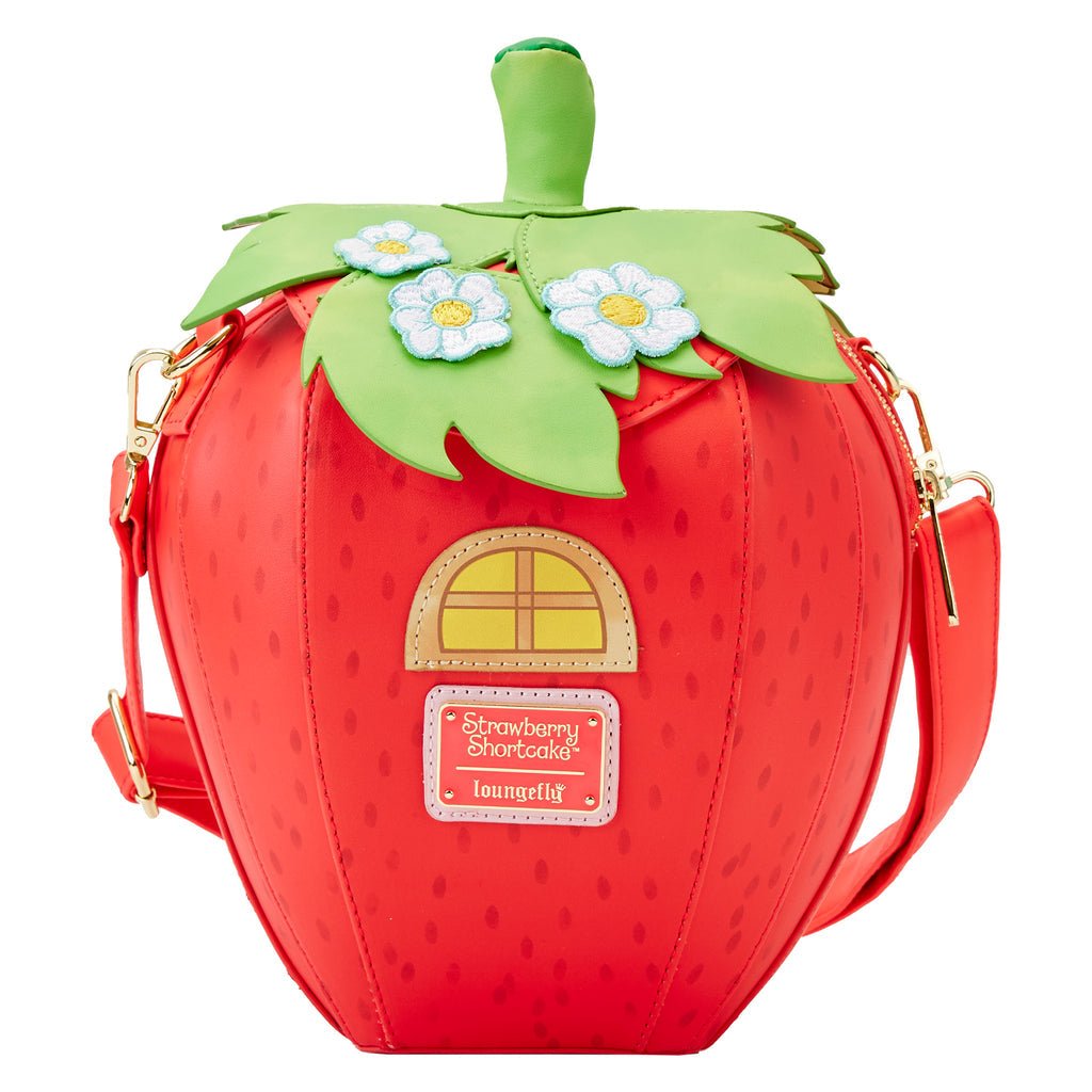 Loungefly x Strawberry Shortcake Strawberry House Crossbody Bag - GeekCore