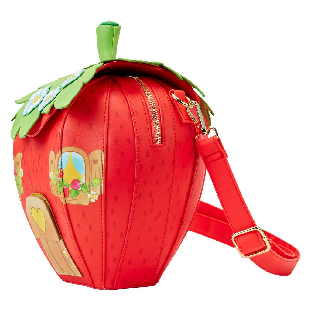 Loungefly x Strawberry Shortcake Strawberry House Crossbody Bag - GeekCore