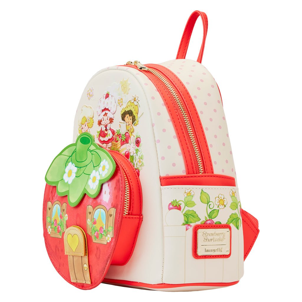 Loungefly x Strawberry Shortcake Strawberry House Mini Backpack - GeekCore