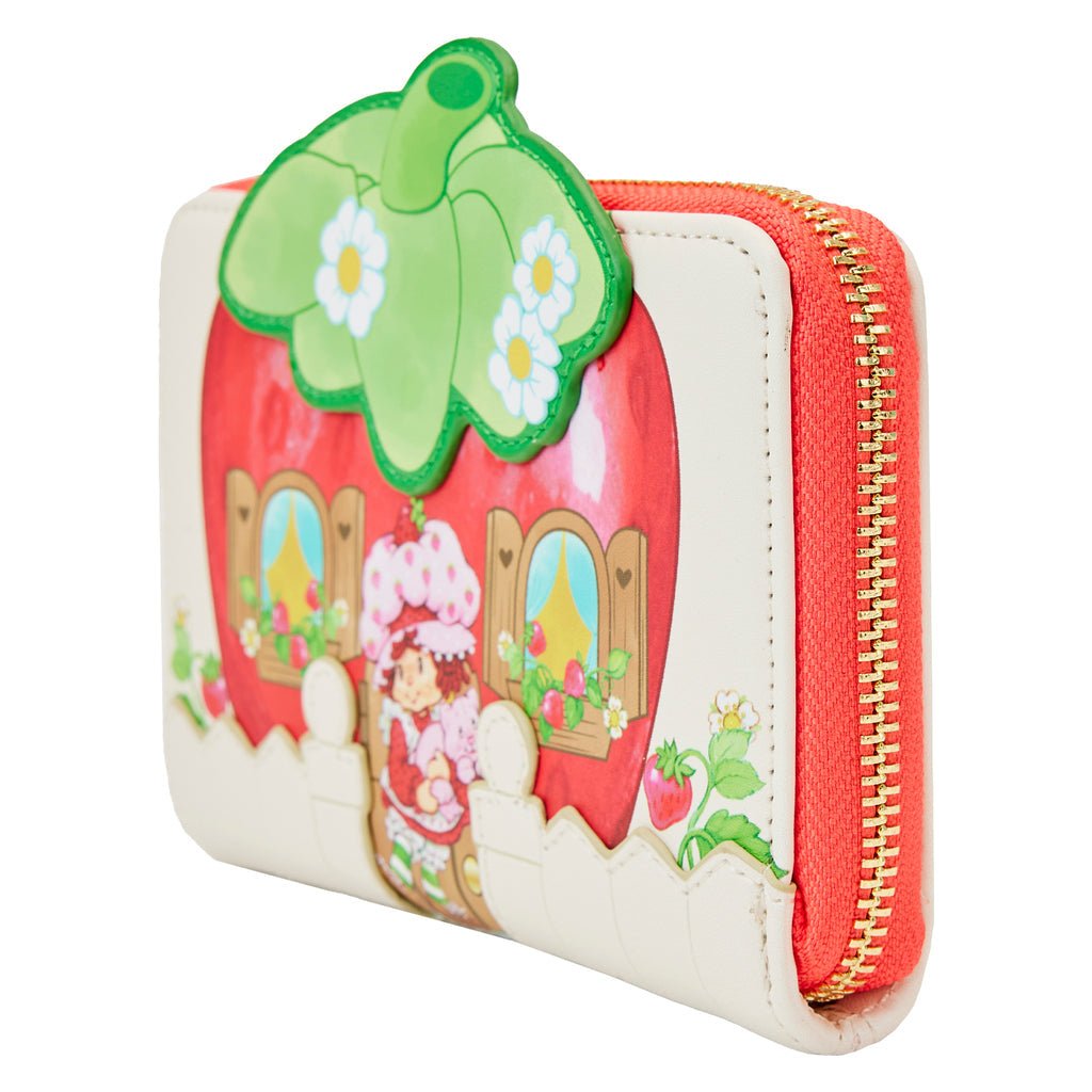 Loungefly Fragola Shortcake Fiori D'arancio – Mini Borsa Satchel Nuova Con Etichette - Foto 2