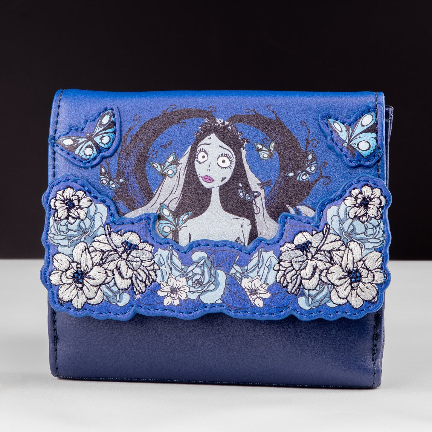 Loungefly x The Corpse Bride Floral Butterflies Wallet - GeekCore