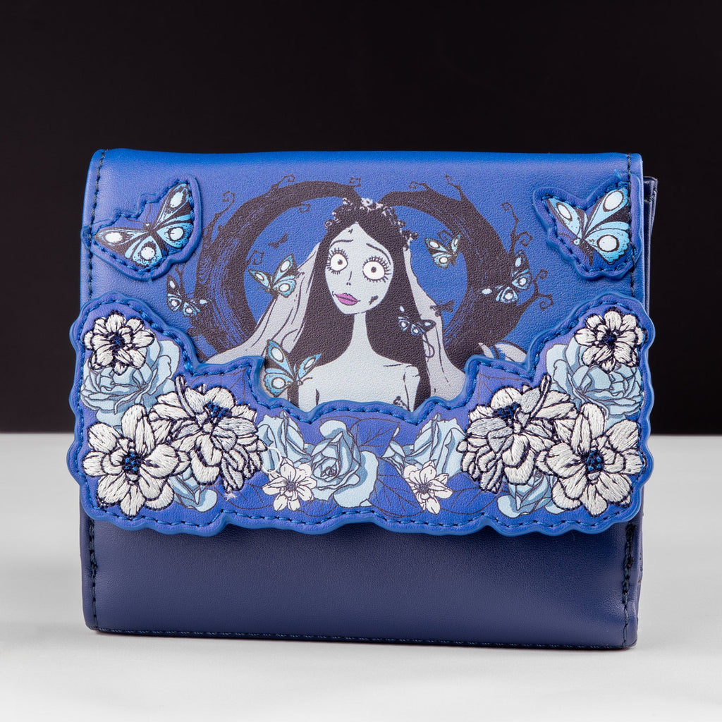Loungefly x The Corpse Bride Floral Butterflies Wallet - GeekCore