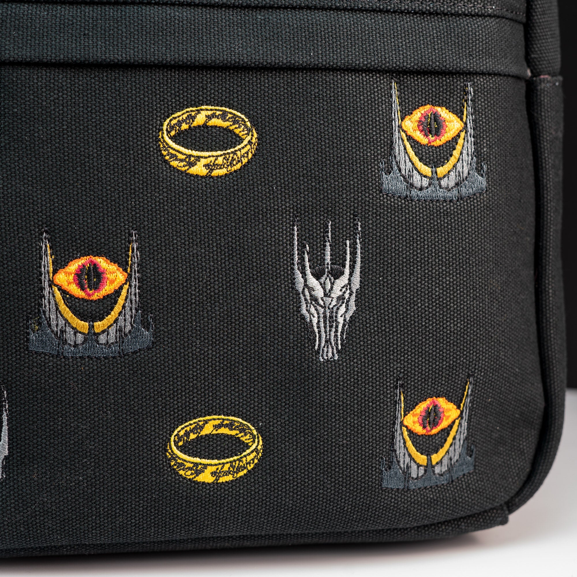 Loungefly x The Lord of the Rings Sauron Canvas Backpack - GeekCore
