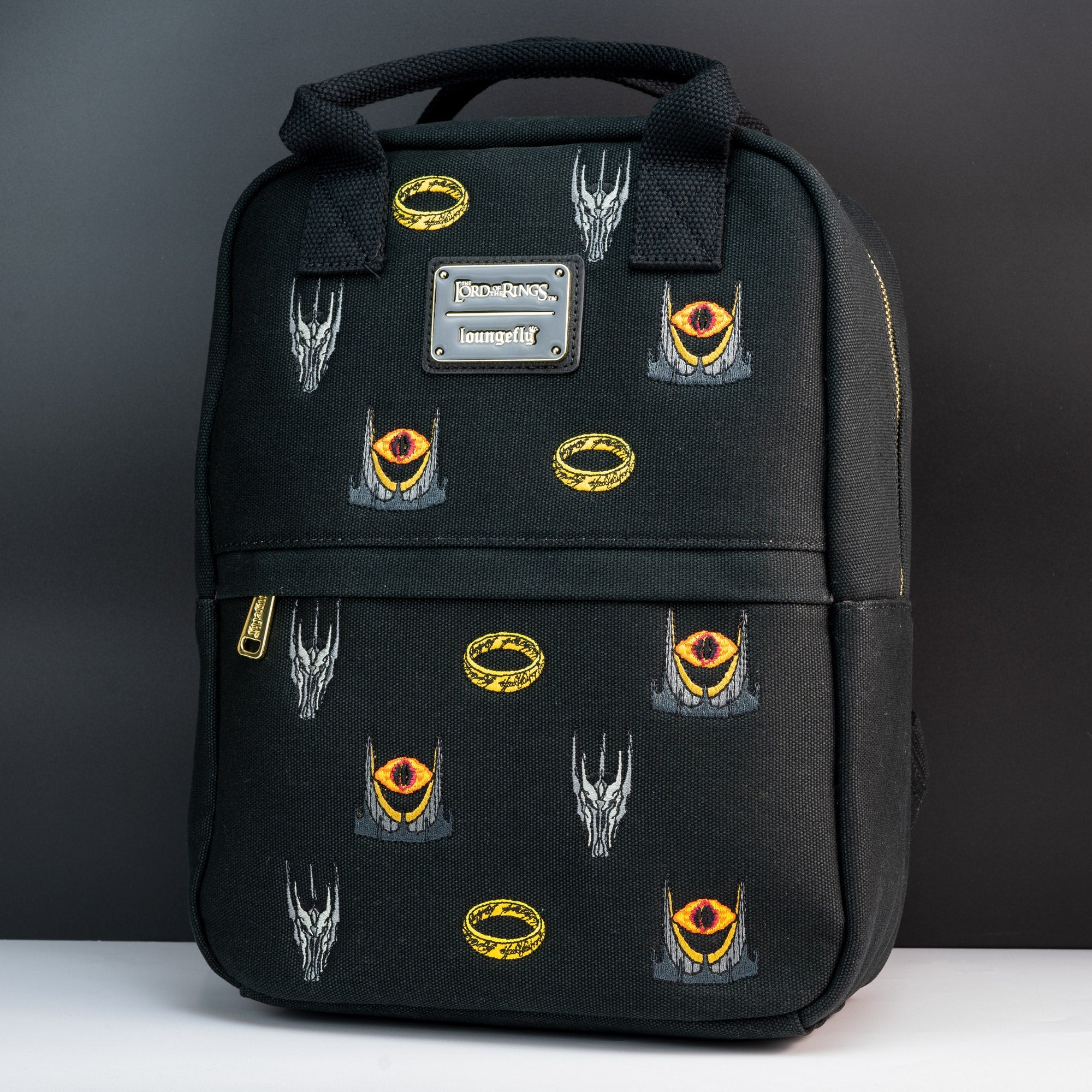 Loungefly x The Lord of the Rings Sauron Canvas Backpack - GeekCore