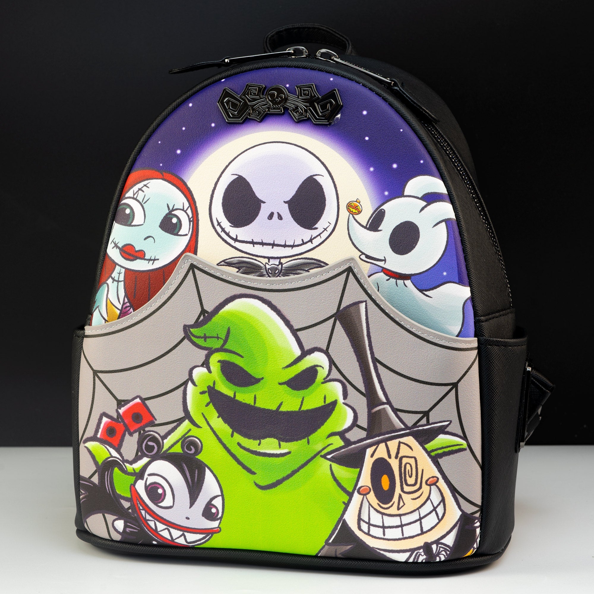 Loungefly x The Nightmare Before Christmas Chibi Ensemble Mini Backpack - GeekCore