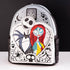 Loungefly x The Nightmare Before Christmas Jack and Sally Heart Sequin Mini Backpack - GeekCore