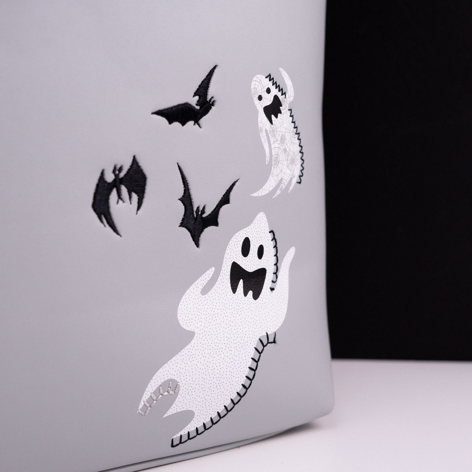 Loungefly x The Nightmare Before Christmas Jack, Sally and Zero Sequin Crossbody Tote Bag - GeekCore