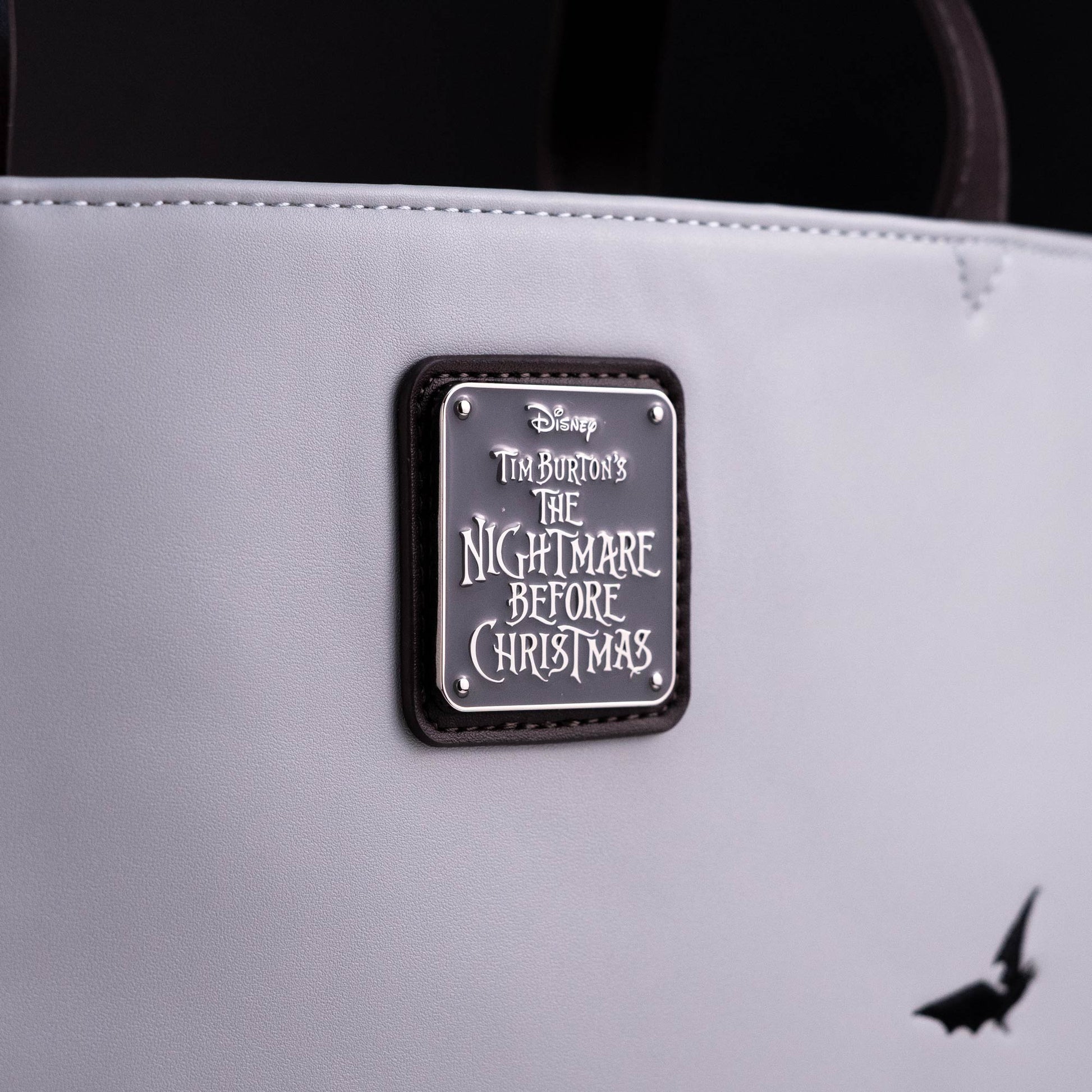 Loungefly x The Nightmare Before Christmas Jack, Sally and Zero Sequin Crossbody Tote Bag - GeekCore