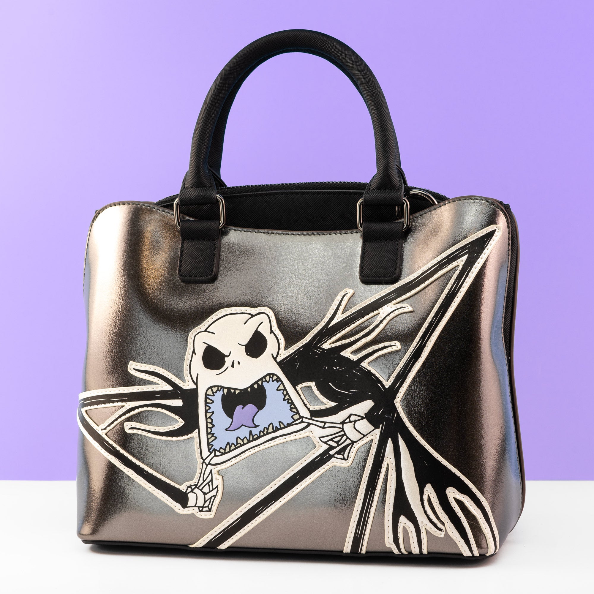 Loungefly x The Nightmare Before Christmas Jack Skellington Crossbody Handbag - GeekCore